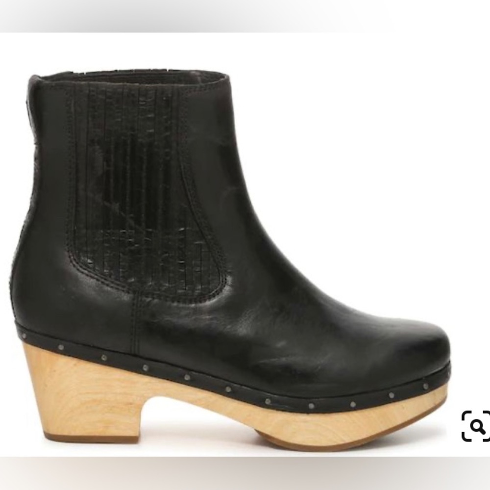 NWOB Frye Millie Platform Chelsea Boots in Black Size 7.5